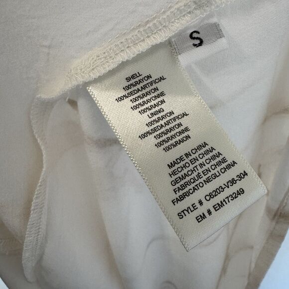 Anthropologie Cloth & Stone Side Slit Halter Dress Small Vacation Summer - Picture 6 of 7
